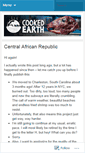 Mobile Screenshot of cookedearthblog.com